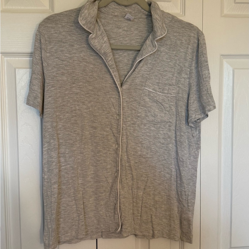 Old Navy Heather Gray Sleep Tee